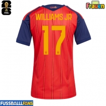 Spanien Nico Williams #17 Heimtrikot Frauen WM 2026 Kurzarm